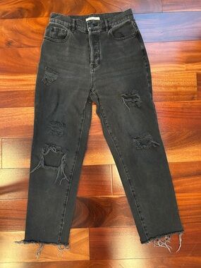 Pacsun Black Ripped Jeans